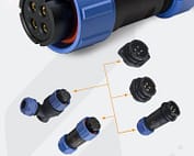 Circular connector from weipu connector sy series