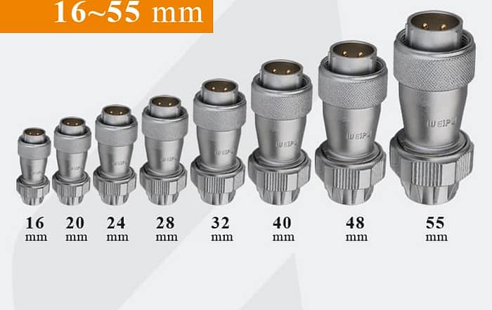 weipu WF series connector