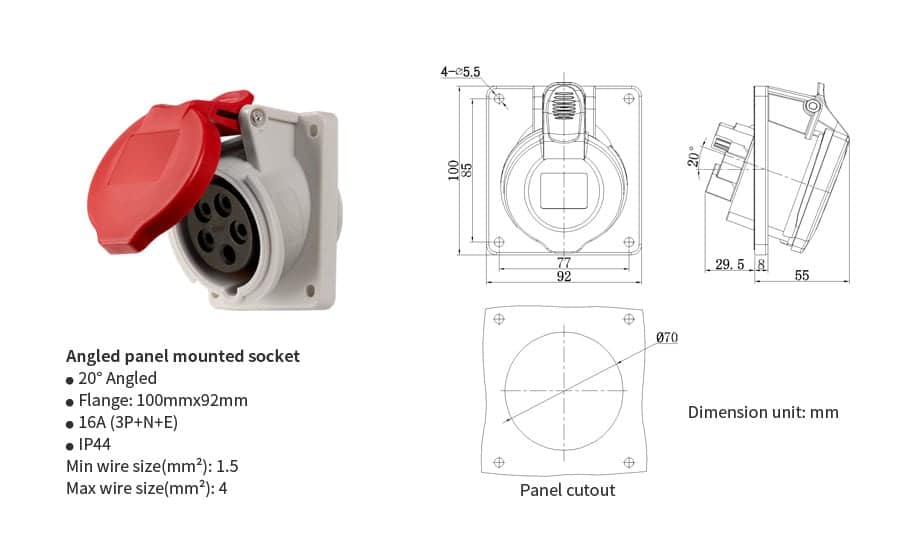 Industrial Connector typr
